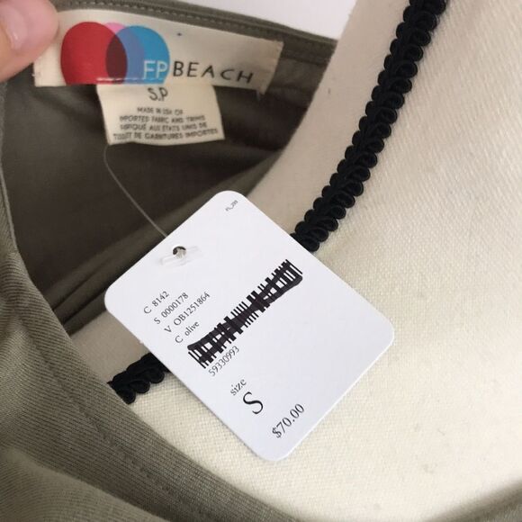 Free People FP Beach Vitamin Sea Midi Dress size S - Picture 11 of 13